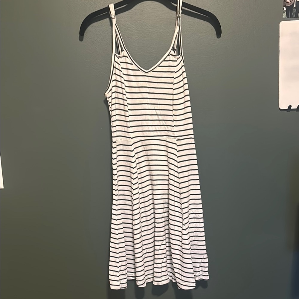 Mudd Cream and Black Striped Top